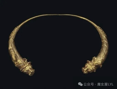 斯基泰黄金Torc - 大约公元前 4 世纪