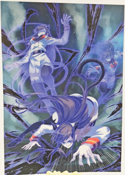 穆逢春绘制复制画，《斗罗大陆》漫画同人作品，朱竹青星罗篇技能。第四魂技，幽冥影分身。(来源于网络，侵权删)