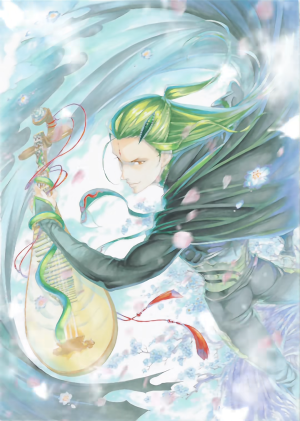 穆逢春绘制复制画。《斗罗大陆》漫画同人作品。毒斗罗独孤博。(来源于网络，侵权删)