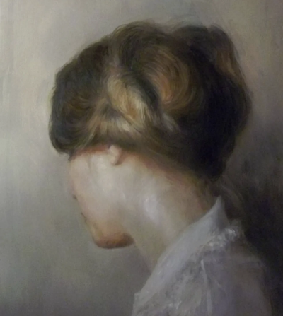 安娜·马迪亚是一位意大利当代具象画家，以高度写实却富有情绪深度的人物绘画而受到关注。她的作品多以女性形象为核心，画面构图克制而亲密，人物常处于沉思、停顿或自我凝视的状态之中。马迪亚擅长运用柔和而精准的…