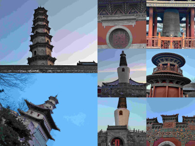 典册丹青凝古韵史篇黛瓦焕新颜