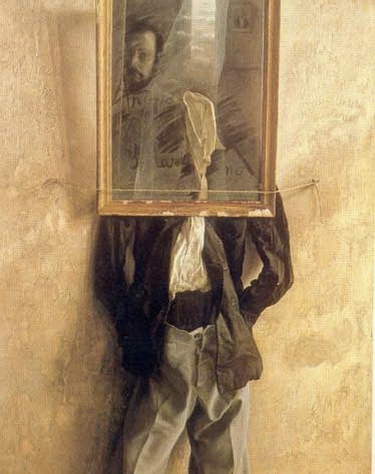 爱德华多·纳兰霍（Eduardo Naranjo，1944年-至今），是西班牙当代最著名的超现实主义画家之一，以其独特的创造力和想象力著称。自幼便展现出非凡的艺术天赋，9岁时便开始热衷于绘画和泥塑，展现了幼童的自然创造力和丰富的想象力。