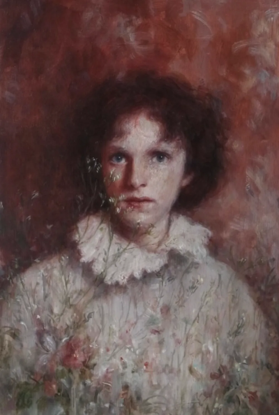 安娜·马迪亚是一位意大利当代具象画家，以高度写实却富有情绪深度的人物绘画而受到关注。她的作品多以女性形象为核心，画面构图克制而亲密，人物常处于沉思、停顿或自我凝视的状态之中。马迪亚擅长运用柔和而精准的…