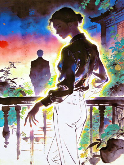 雨纷纷，旧故里草木深