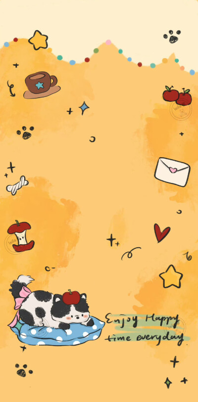 可爱卡通壁纸套图