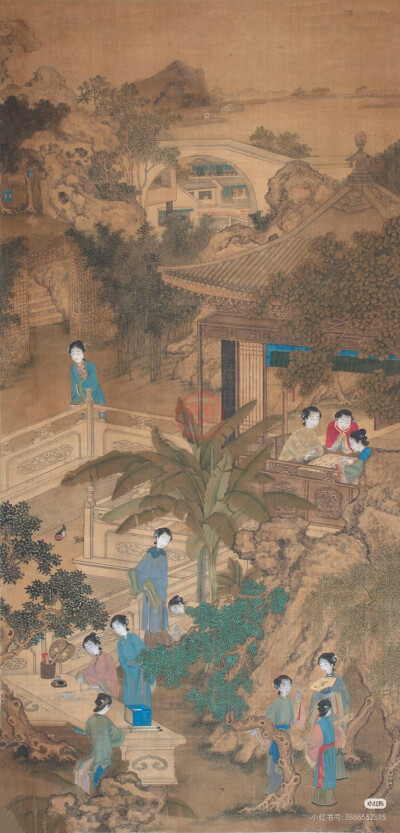 清初旗人女子汉人女子装束