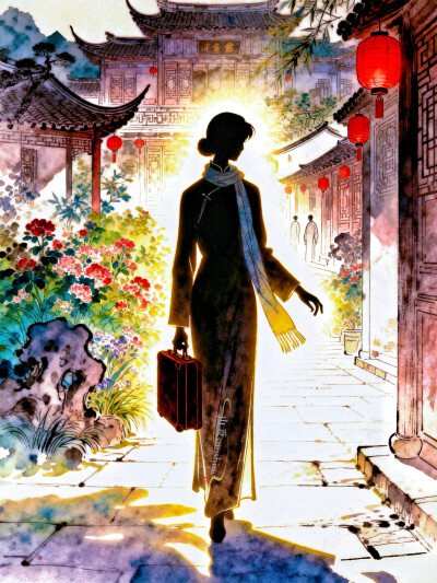 跟着红尘跟随我浪迹一生