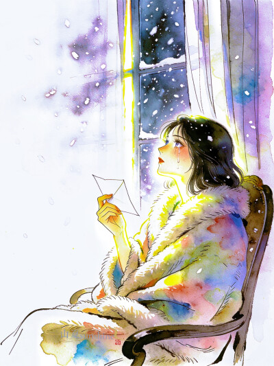 当你孤单，你会想起谁#写给时光的情书#当你孤单你会想起谁#创作人计划#画画的日常