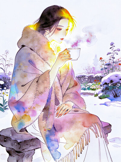 当你孤单，你会想起谁#写给时光的情书#当你孤单你会想起谁#创作人计划#画画的日常