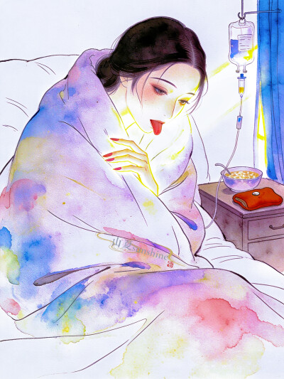 当你孤单，你会想起谁#写给时光的情书#当你孤单你会想起谁#创作人计划#画画的日常