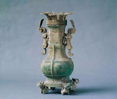 春秋晚期  青铜蔡侯申方壶中国国家博物馆藏