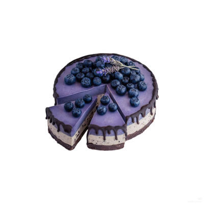 蓝莓甜品白底头像