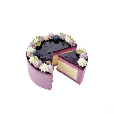 蓝莓甜品白底头像