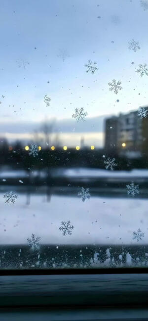 冬季背景图 冬日壁纸 雪花壁纸
