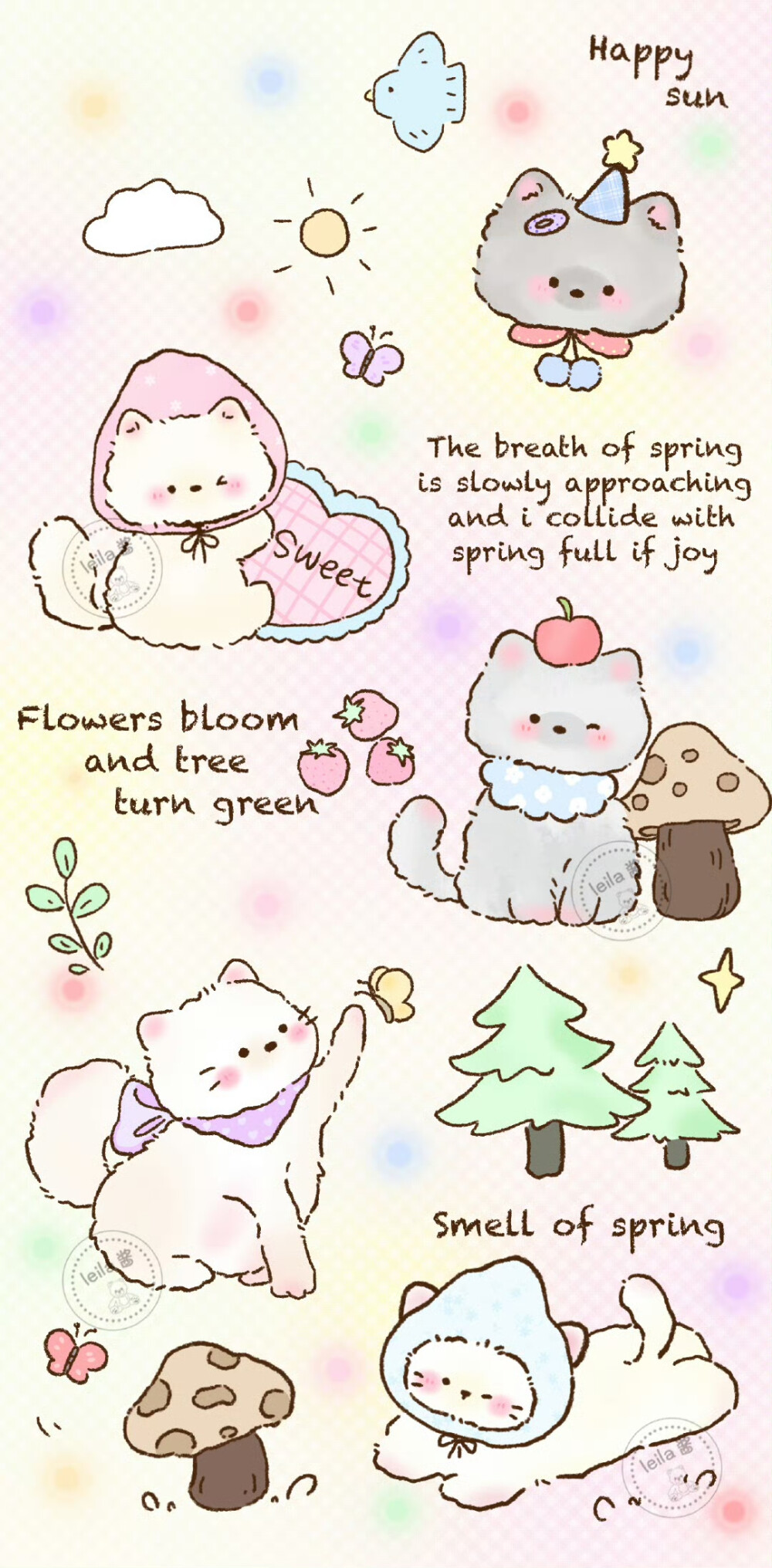 可爱冬日壁纸套图