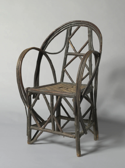 文森特·梵高的椅子，约瑟夫·鲁林于 1888 年坐在上面为梵高画像。阿姆斯特丹梵高博物馆藏品。