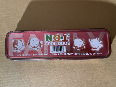 我的孩童时代旧文具收藏｜Cool dogs酷狗周边文具盒