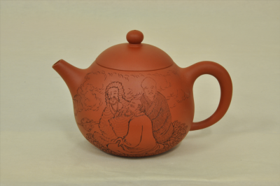 现代 吴奇敏制 紫砂大西施壶无锡博物院藏