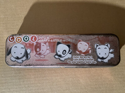 我的孩童时代旧文具收藏｜Cool dogs酷狗周边文具盒