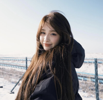 女生头像 冬天 雪