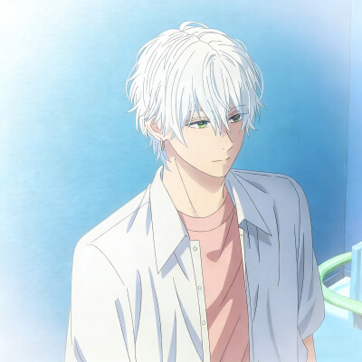 番剧：皎洁迎宵之月
角色：市村琥珀
动漫男头Δ