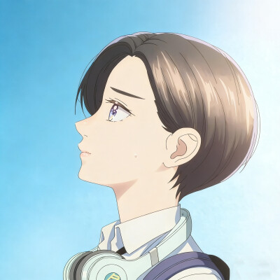 番剧：皎洁迎宵之月
角色：泷口宵
动漫女头Δ