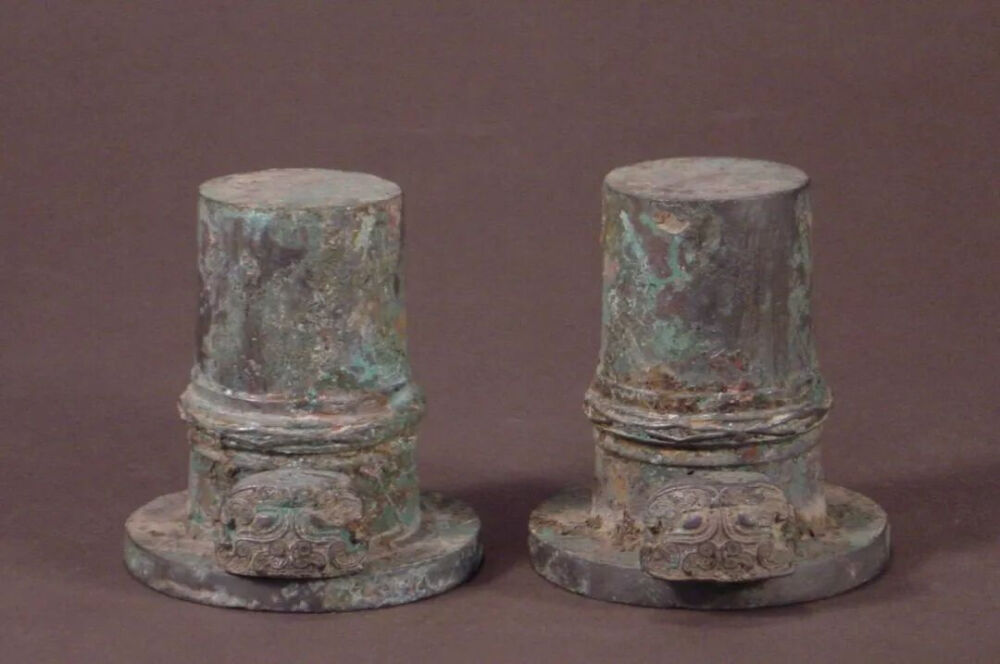 战国  青铜辖軎观复博物馆藏