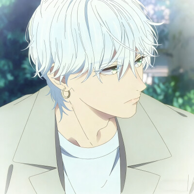 番剧：皎洁迎宵之月
角色：市村琥珀
动漫男头Δ