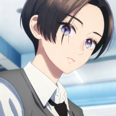 番剧：皎洁迎宵之月
角色：泷口宵
动漫女头Δ