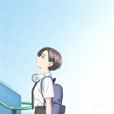 番剧：皎洁迎宵之月
角色：泷口宵
动漫女头Δ