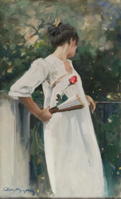 卡耶塔诺·德·阿尔克尔·布伊加斯是一位西班牙当代画家，以高度精致、富有心理暗示的具象绘画而受到关注。他的作品多以人物为主体，画面气氛冷静而克制，人物常呈现出沉默、内省或若有所思的状态。布伊加斯擅长运用细…