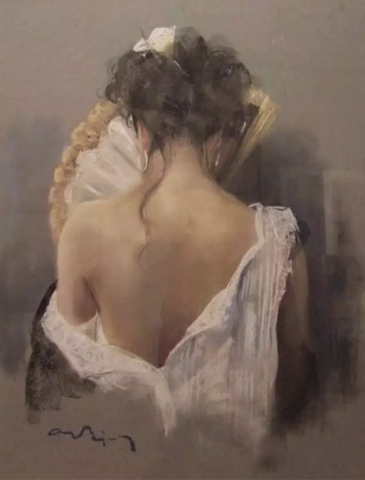 卡耶塔诺·德·阿尔克尔·布伊加斯是一位西班牙当代画家，以高度精致、富有心理暗示的具象绘画而受到关注。他的作品多以人物为主体，画面气氛冷静而克制，人物常呈现出沉默、内省或若有所思的状态。布伊加斯擅长运用细…