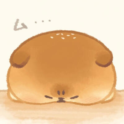 面包小狗可爱头像