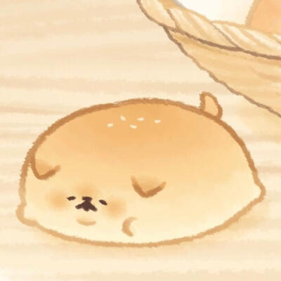 面包小狗可爱头像