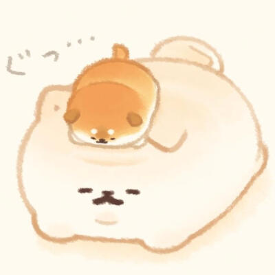 面包小狗可爱头像