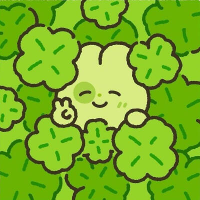 绿色系可爱头像