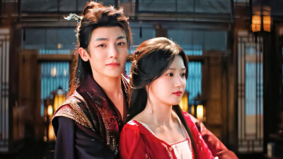 《入青云》
明意（卢昱晓饰）
纪伯宰（侯明昊饰）