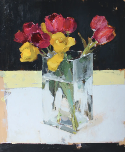 瓦迪姆·苏沃洛夫是一位俄罗斯当代具象画家，以融合写实基础与表现性绘画语言而受到关注。他的作品多以人物形象为核心，画面气氛冷静而略带忧郁，人物常处于沉思、停顿或内在张力积聚的状态。苏沃洛夫擅长运用克制的…