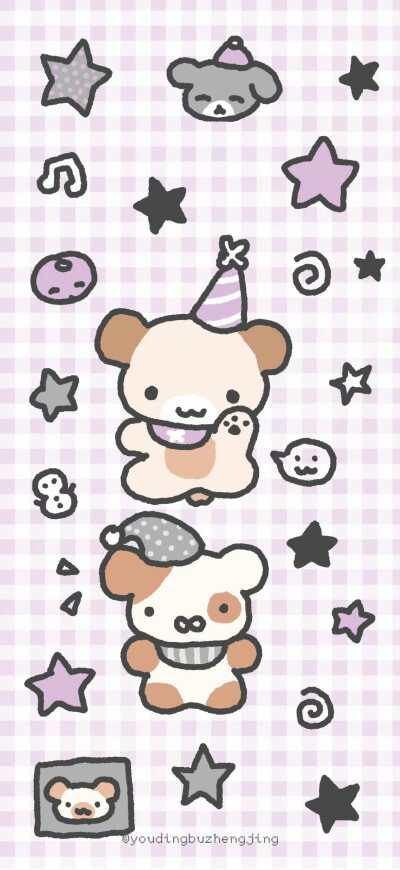 一大波可爱壁纸.ᐟ.ᐟ ​​
图源：黄瓜蘸酸奶
#插画壁纸#