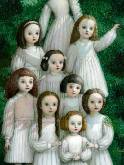 来原貴美擅长以细腻笔触编织奇幻叙事场景，构筑出一个含蓄、私密且饱含深沉情感的世界。