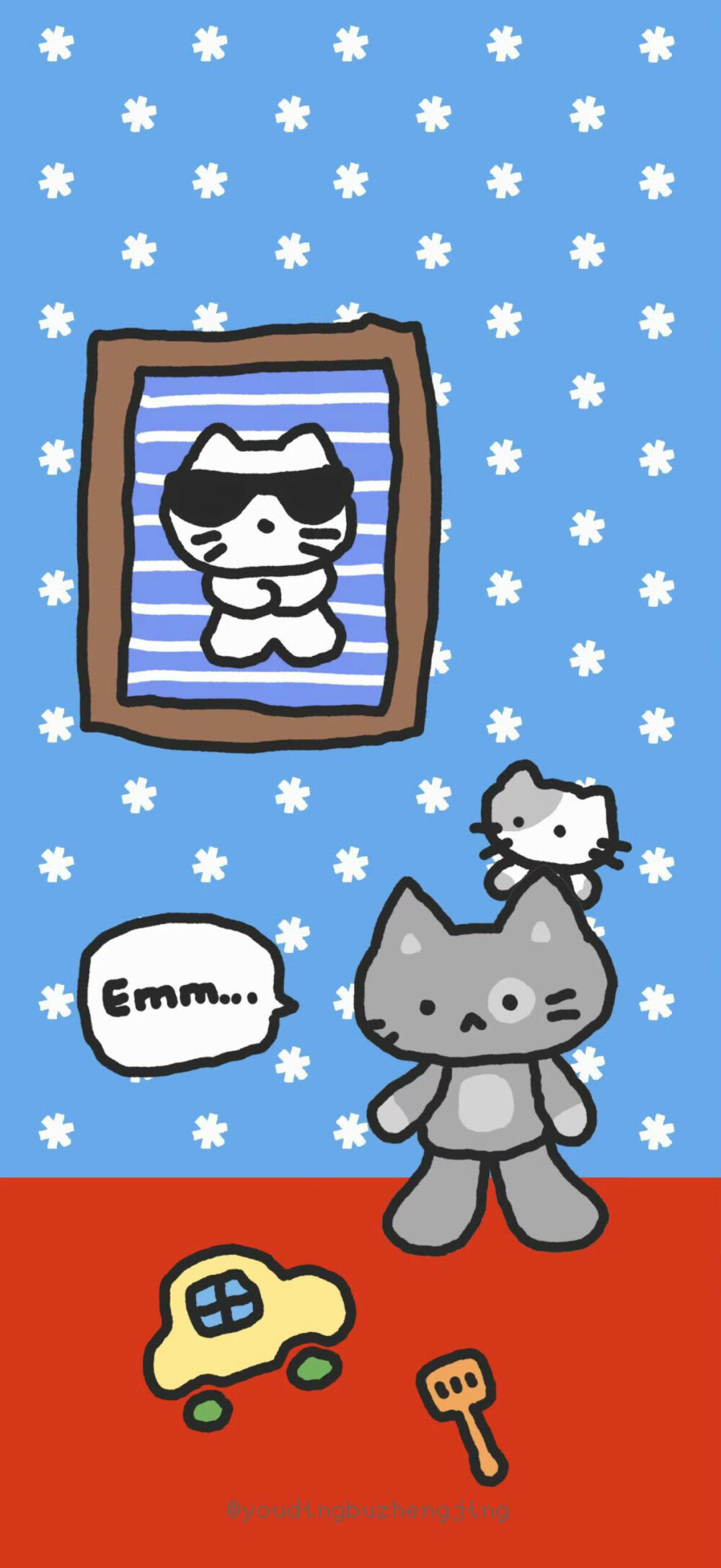 一大波可爱壁纸.ᐟ.ᐟ ​​
图源：黄瓜蘸酸奶
#插画壁纸#