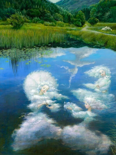 来原貴美擅长以细腻笔触编织奇幻叙事场景，构筑出一个含蓄、私密且饱含深沉情感的世界。