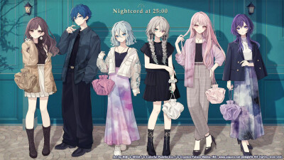 来源@Project_SEKAI搬运
ZOZO联动
25点，Nightcord见。插图由赤倉（x@akakura1341）担任绘制