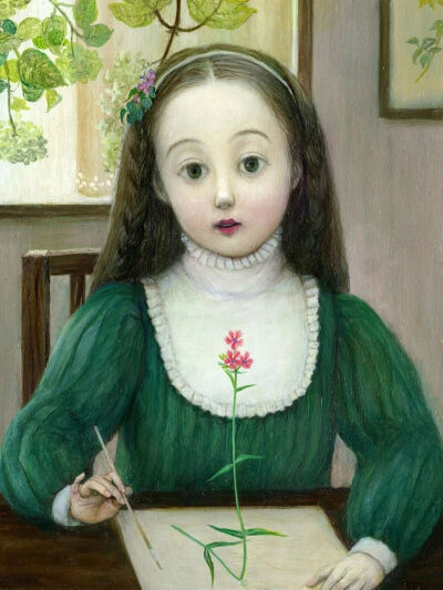 来原貴美擅长以细腻笔触编织奇幻叙事场景，构筑出一个含蓄、私密且饱含深沉情感的世界。