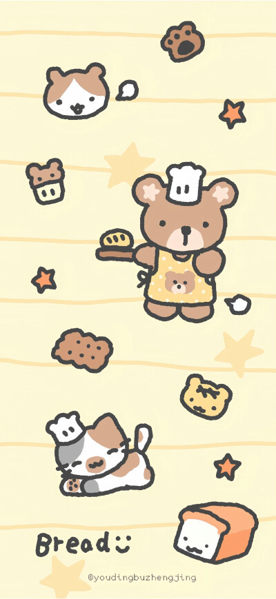 一大波可爱壁纸.ᐟ.ᐟ ​​
图源：黄瓜蘸酸奶
#插画壁纸#