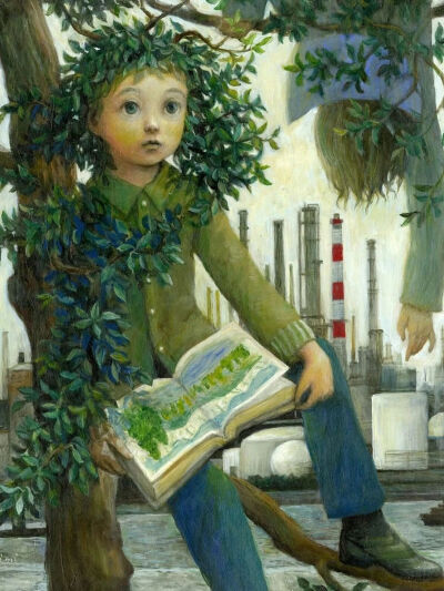 来原貴美擅长以细腻笔触编织奇幻叙事场景，构筑出一个含蓄、私密且饱含深沉情感的世界。