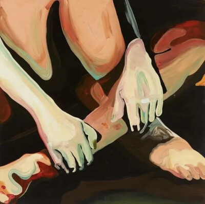 克莱尔·伍兹 Clare Woods 作品