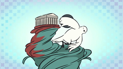 非人哉｜精卫的创意髮型