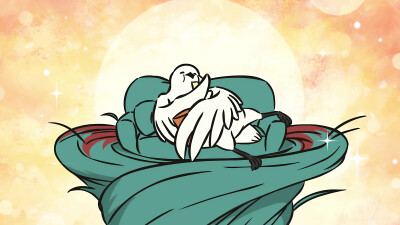 非人哉｜精卫的创意髮型