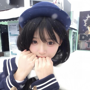 真人女头